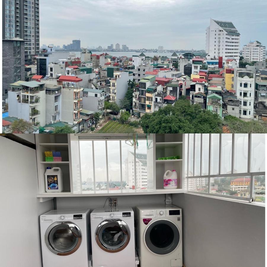 Eco Nest Apartment Hanoi Bagian luar foto